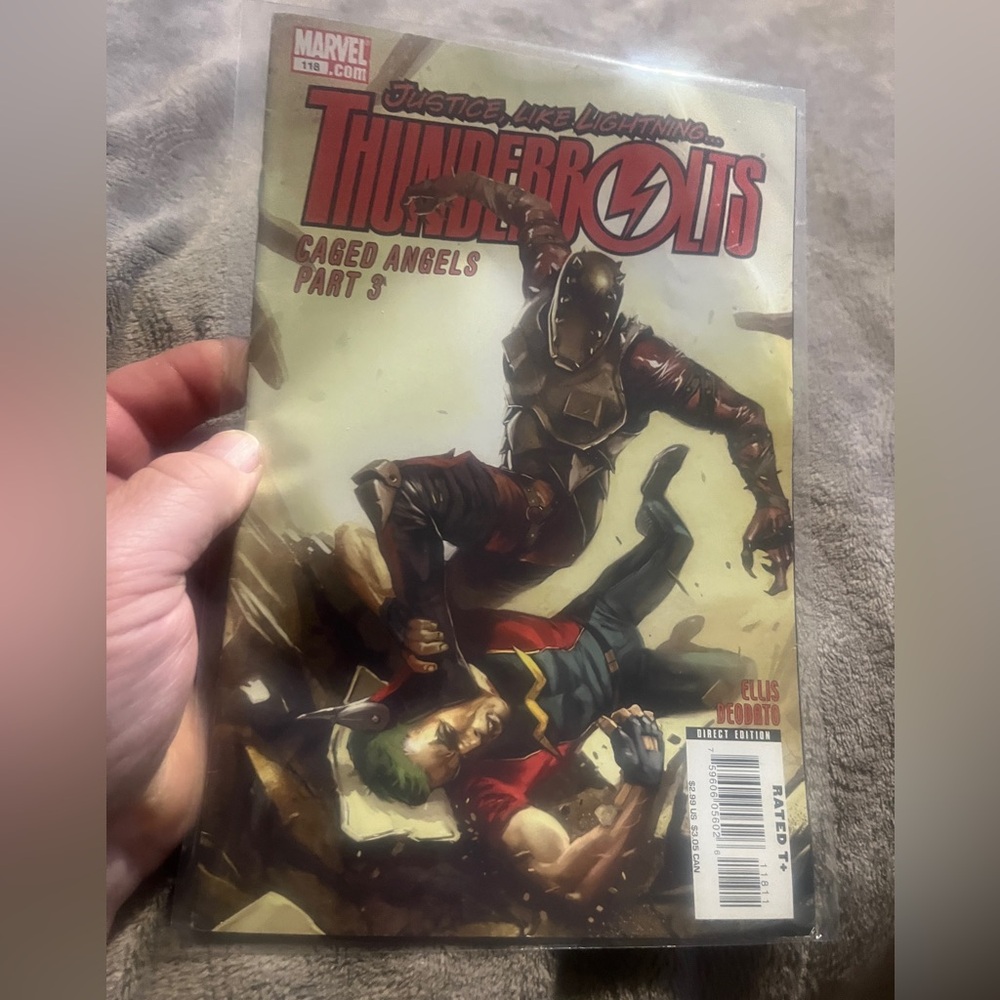 Marvel Thunderbolts Justice, Like Lightning. Caged Angels Part 3 #118